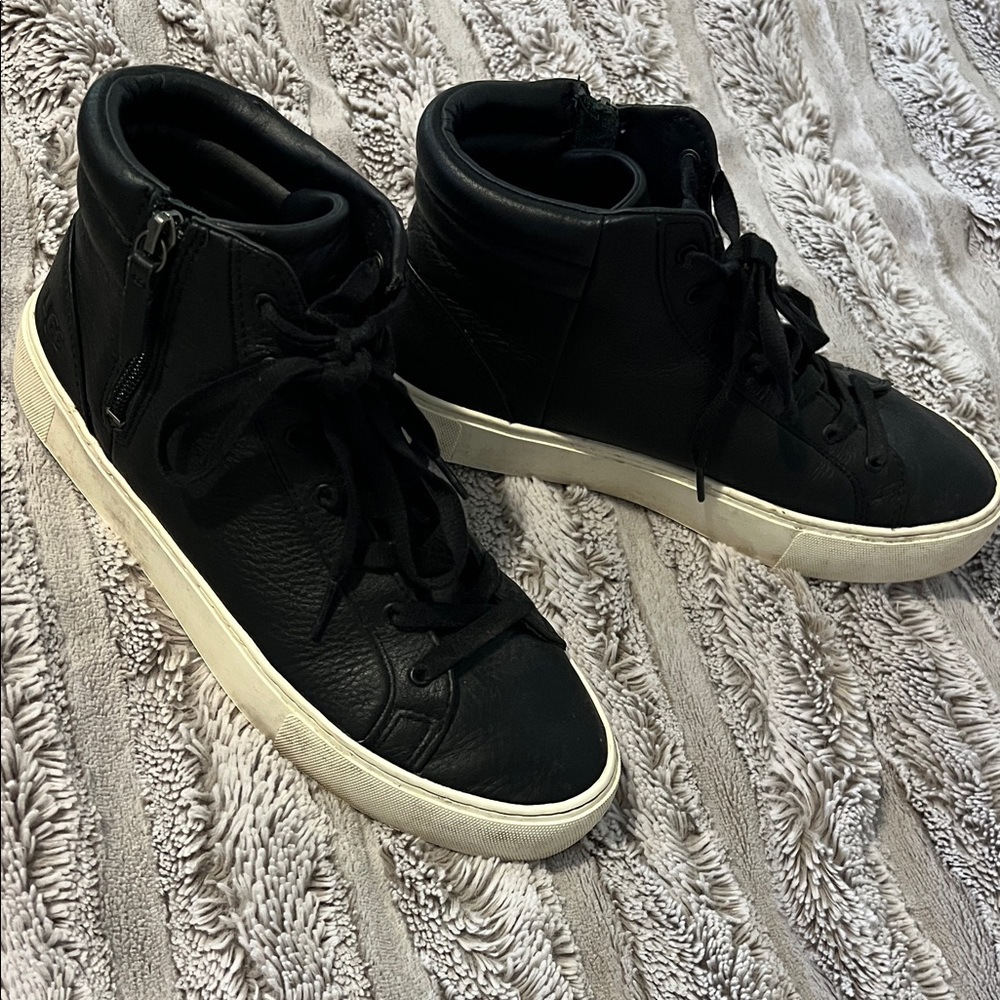 UGG Black High-Top Sneakers